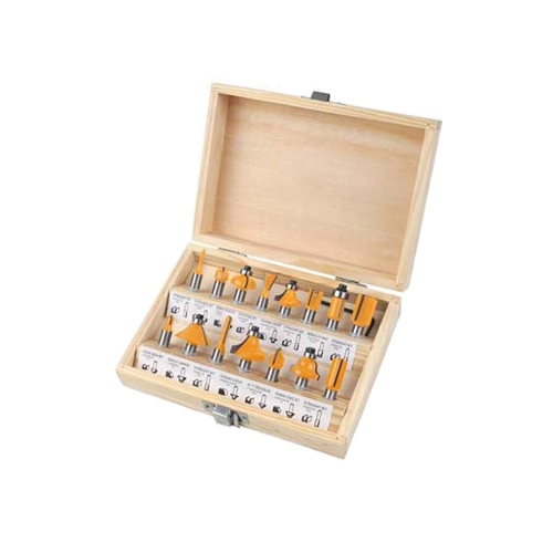 TOLSEN 75681 – BỘ 15 MŨI ĐÁNH PHAY ROUTER