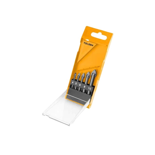 TOLSEN 75688 – BỌ 5 MŨI KHOAN KÍNH