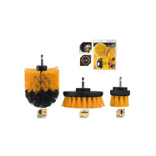 TOLSEN 77554 – BỘ 3 BÀN CHẢI VỆ SINH