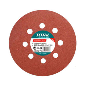 Giấy nhám tròn 125mm TOTAL TAC731251