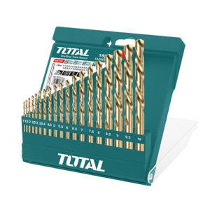 Bộ 19 mũi khoan kim loại HSS TOTAL TACSD0195