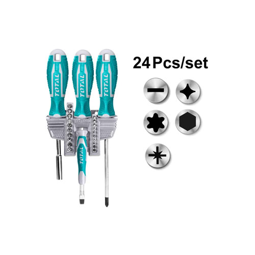 Bộ tua vít 24 chi tiết TOTAL TACSD302462