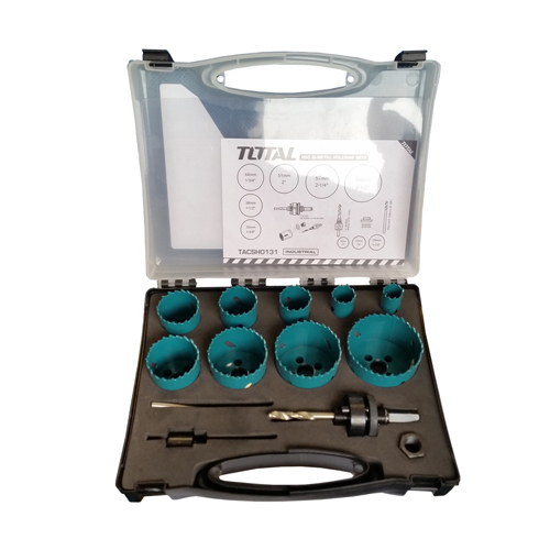 Bộ 13 mũi khoét lỗ kim loại TOTAL TACSH0131