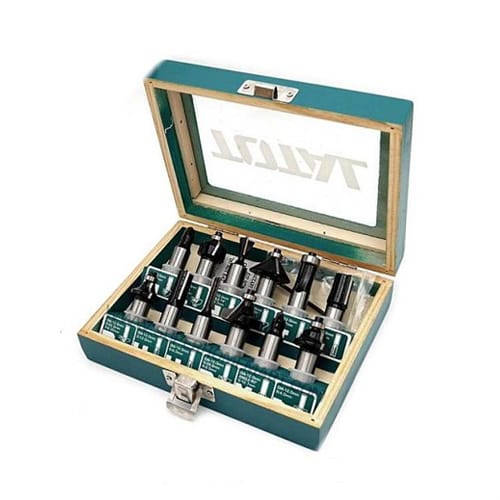 Bộ 12 mũi phay gỗ 1/2″ (12.7mm) TOTAL TACSR0102121