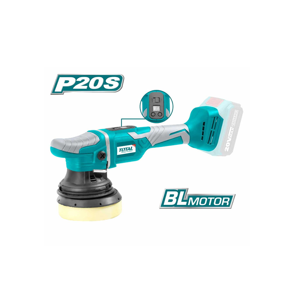 Máy đánh bóng dùng pin Lithium 20V TOTAL TAPLI2002