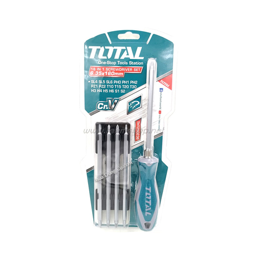 Bộ tua vít đa năng 18 trong 1 TOTAL THT250236