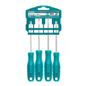 Bộ 4 tua vít dẹp và bake TOTAL THTDC250401