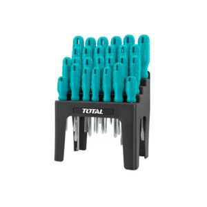 Bộ 26 tua vít dẹp, bake, sao, vuông TOTAL THTDC252601