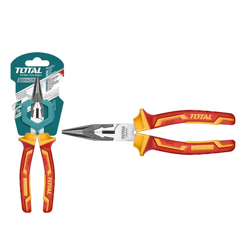 Kềm mũi nhọn mỏ dài cách điện TOTAL THTIP2361