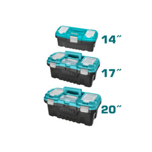 Bộ 3 hộp nhựa đựng công cụ khóa kim loại TOTAL TPBXK0032