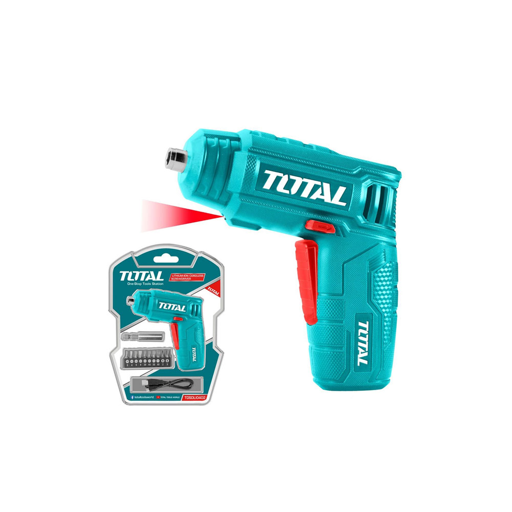 Máy Siết vít dùng pin Lithium 4V TOTAL TSDLI0401
