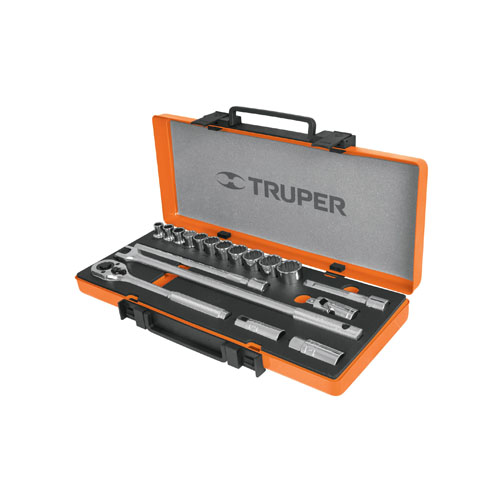 Bộ socket 19 chi tiết TRUPER 13936 JD-1/2X19M