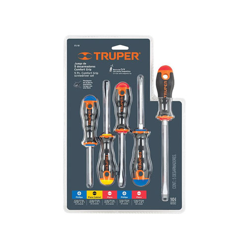 Bộ vít 5 cây có từ TRUPER 14138 DTJ-5B