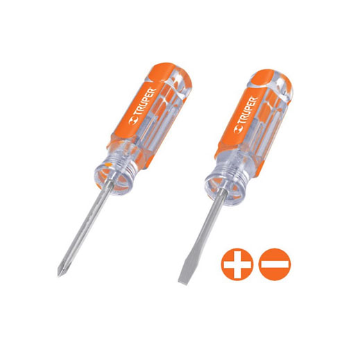 Vít bộ 2 cây, có từ TRUPER 14199 DES-MINI-2