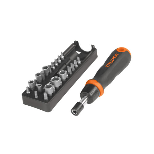 Bộ tô vít đuôi lục giác 1/4″ và 17 chi tiết
TRUPER 18222 JDM-24