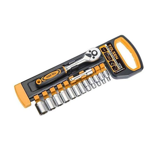 TOLSEN 15150 – BỘ ĐẦU TÍP TỰ ĐỘNG 1/4″ 14 MÓN