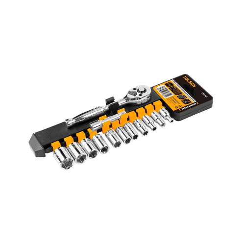 TOLSEN 15390 – BỘ TUÝP 13 MÓN 1/4 HỆ INCH( CÔNG NGHIỆP )