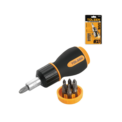TOLSEN 20033 – BỘ VÍT TỰ ĐỘNG 7 TRONG 1 •