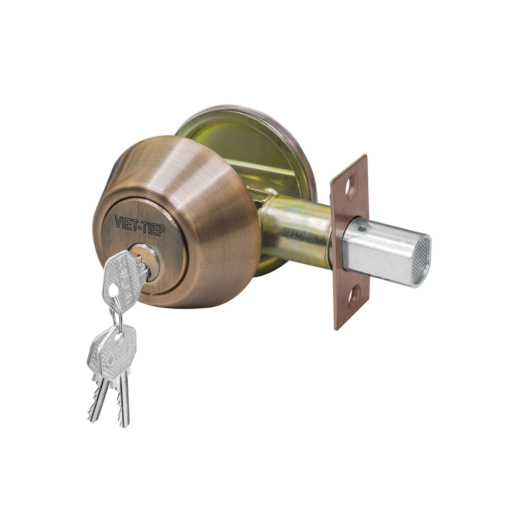 khoá cửa tay nắm tròn Việt Tiệp 04102