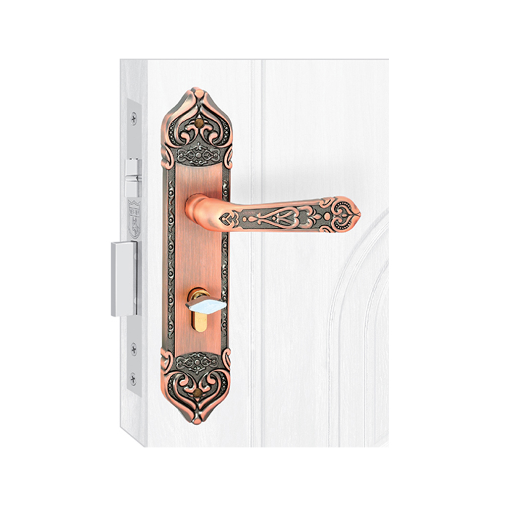 khoá cửa thông phòng (Hợp kim) Việt Tiệp 04351 – 2012