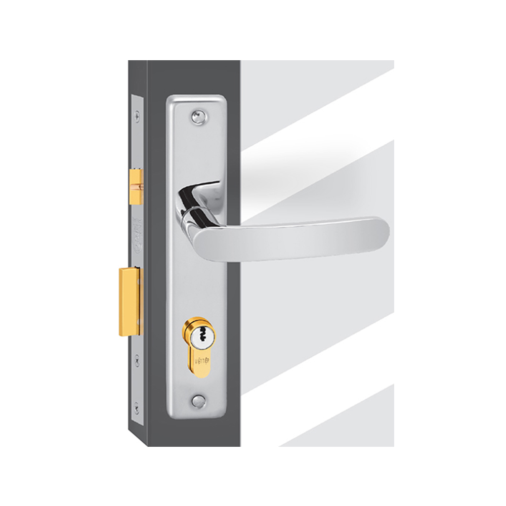 khoá cửa thông phòng (Hợp kim) Việt Tiệp 04385 – 2050
 (nhôm XingFa)