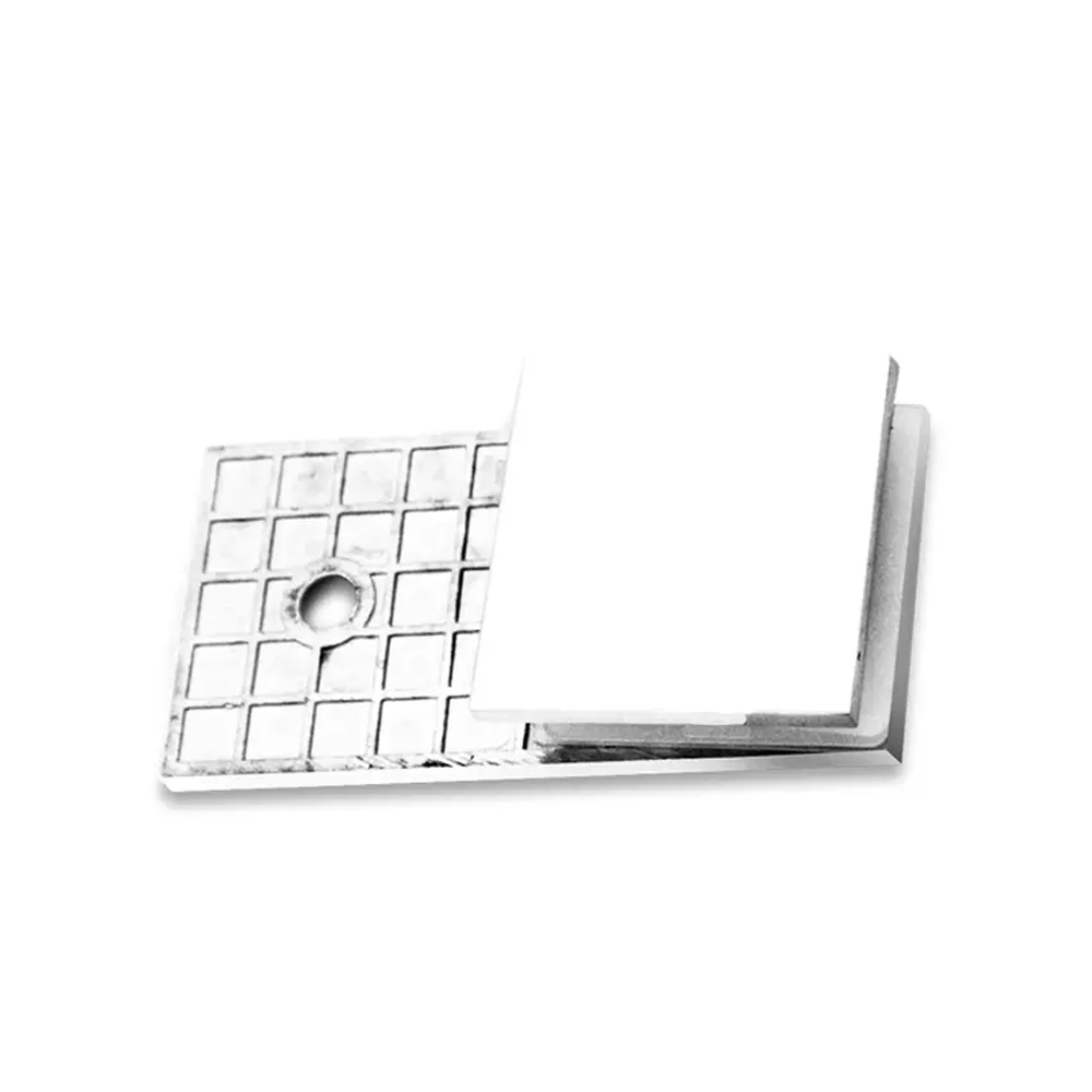 Nhóm Phụ kiện kinh cường lực Việt Tiệp – Kẹp kính – tường 180˚ 11006