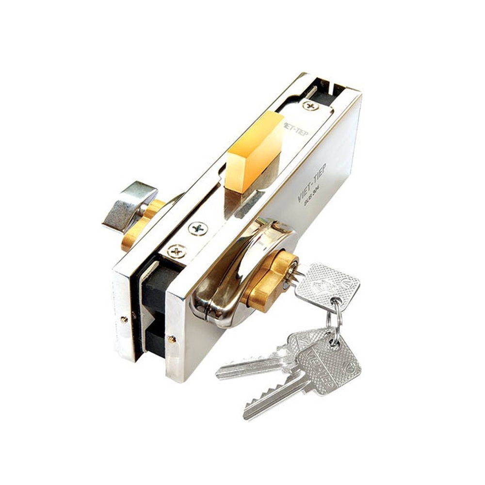 Nhóm Phụ kiện kinh cường lực Việt Tiệp – Bộ khóa sàn cửa kính 11046 – 2012