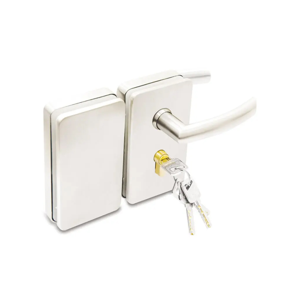 Nhóm Phụ kiện kinh cường lực Việt Tiệp – Bộ khóa cửa kính 11047 – 2010