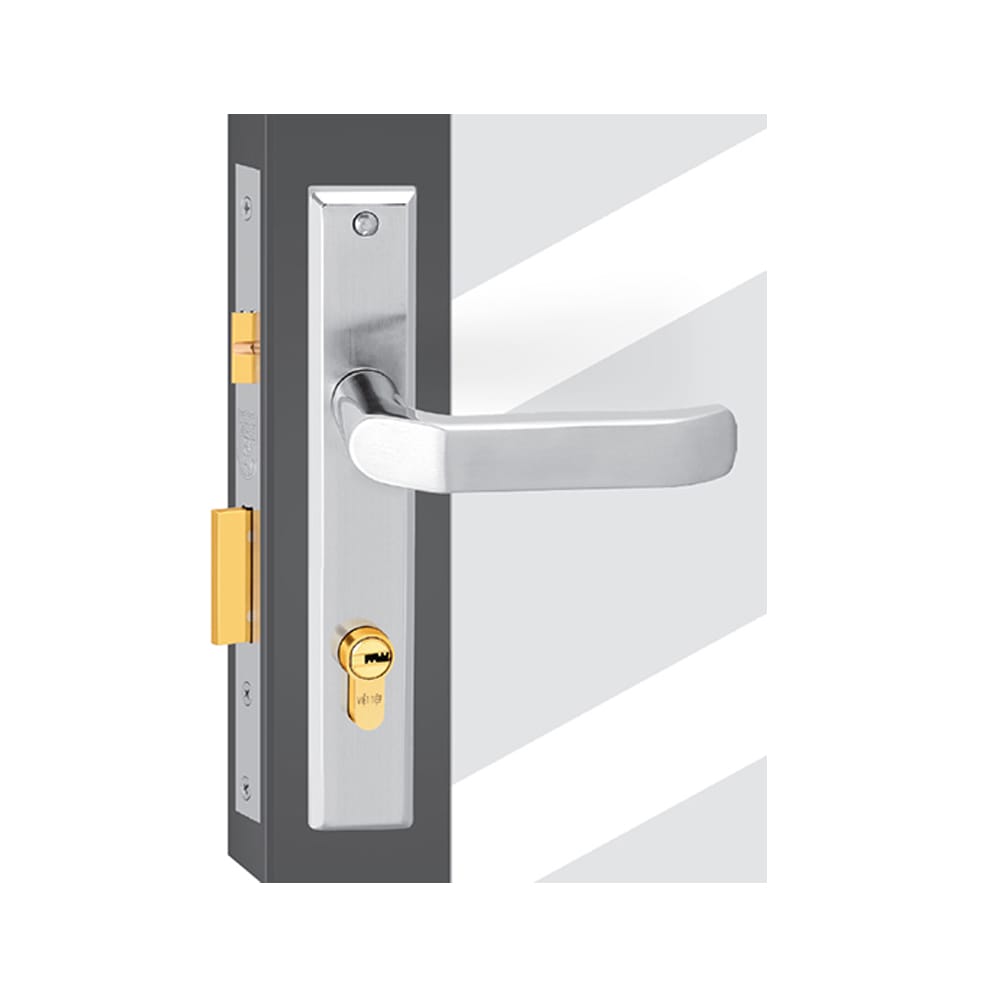 khoá cửa thông phòng (Inox) Việt Tiệp 4386 – 2050
 (nhôm XingFa)