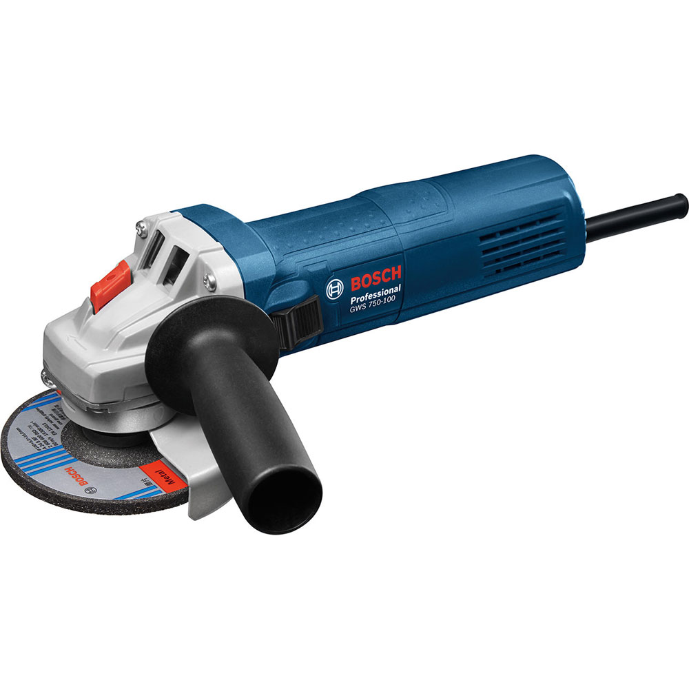 Máy mài góc BOSCH GWS 750-100
(kèm 2 đĩa kim cương,1 cặp than, hộp dụng cụ)