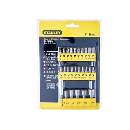Mũi vặn vít bộ 29P Stanley 68-071-23