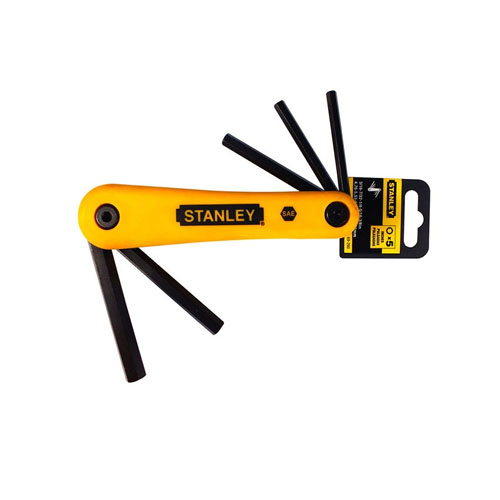 Lục giác gập INCH 5 chi tiết Stanley 69-260