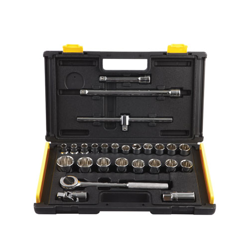 Đầu tuýp bộ 1/2″ 6PT MET 27 chi tiết Stanley 86-477-6Trang: 37