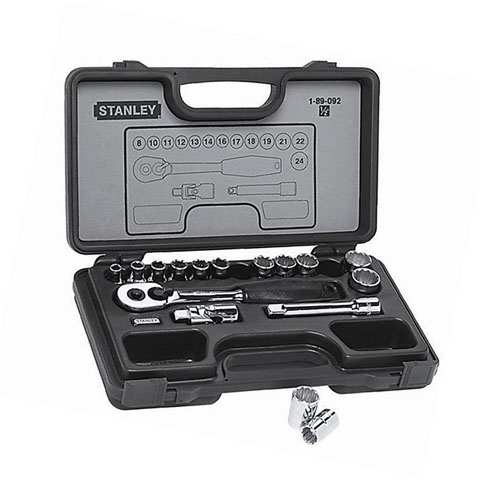 Đầu tuýp 1/2″DR 16 CHI TIẾT 12PT HỆ MET Stanley 89-092-1