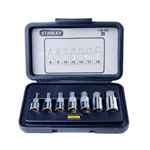 Đầu tuýp 1/2″ vít lục giác (7 chi tiết) Stanley 89-099-1