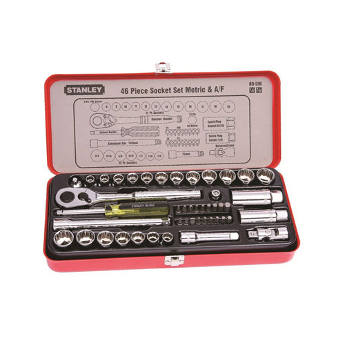 Đầu tuýp bộ 3/8″ 46 chit iết Stanley 89-516