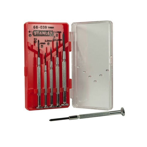 Tua vít bộ cán sắt, 6pc Stanley STHT66039-8