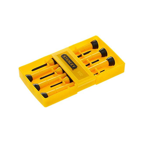Tua vít bộ cán nhựa, 6pcs Stanley STHT66052-8