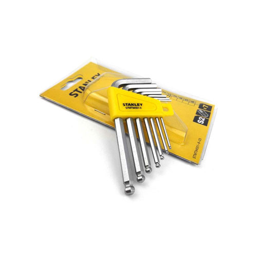 Lục giác đầu bi hệ mét (bộ 7pc) Stanley STMT94551-8