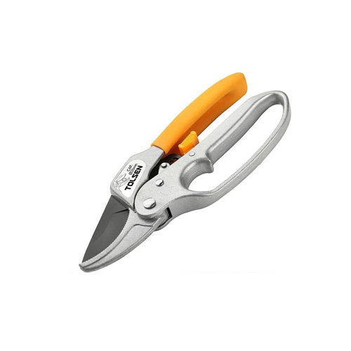 TOLSEN 31023 – KÉO CẮT HOA CÁN VÀNG – BẠC 200mm •