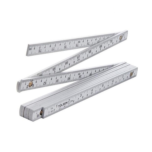 TOLSEN 35047 – THƯỚC XẾP NHỰA 2M