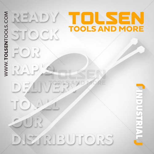 TOLSEN 50105 – DÂY RÚT TRẮNG 2.5X100mm