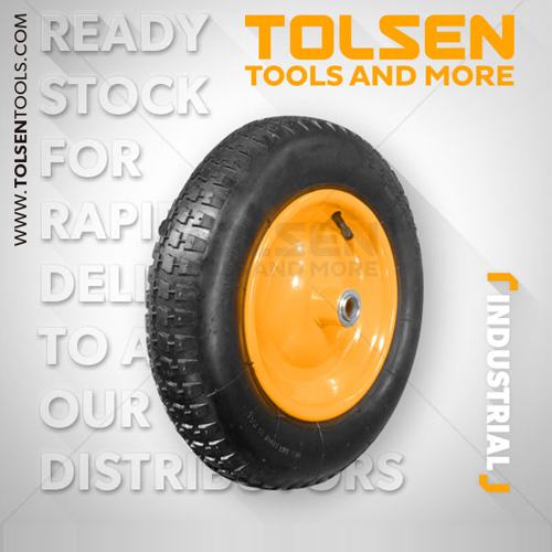 TOLSEN 62635 – BÁNH XE RÙA ĐEN 16”