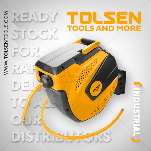 TOLSEN 73159 – CUỘN ỐNG KHÍ NÉN TỰ ĐỘNG 15M TOLSEN 73159