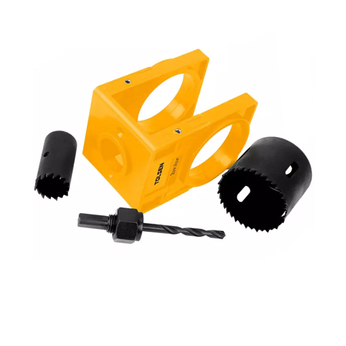 TOLSEN 75863 – BỘ MŨI KHOÉT LỖ TAY NẮM CỬA 4 MÓN