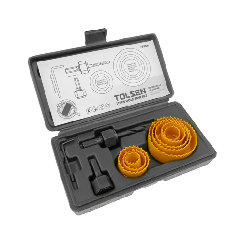 TOLSEN 75865 – BỘ 11 VÒNG KHOÉT LỖ