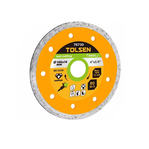 TOLSEN 76730 – ĐĨA CẮT KIM CƯƠNG ( ƯỚT ) 100MM