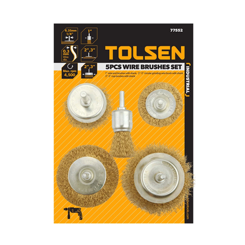 TOLSEN 77552 – BỘ 5 CHẢI CƯỚC