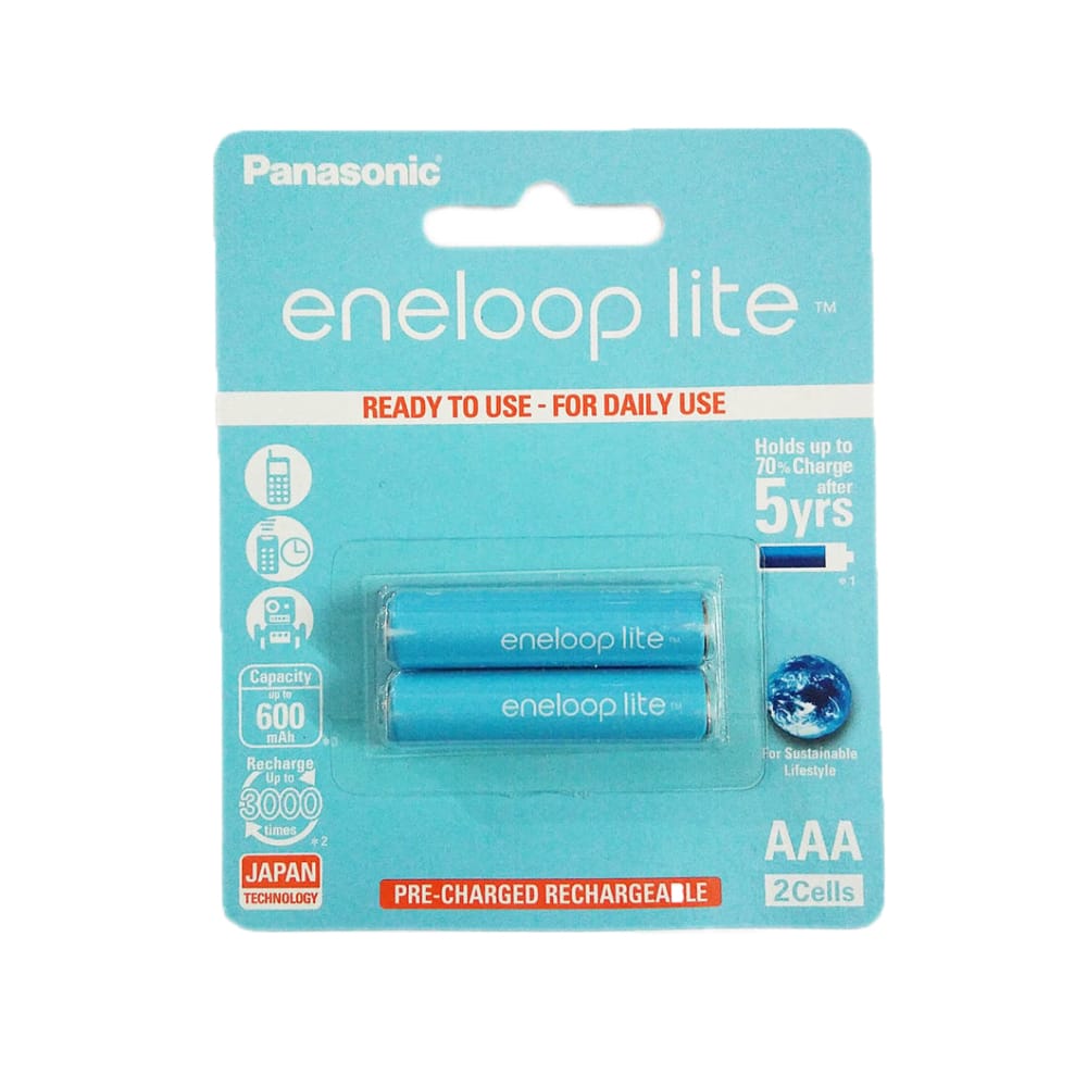 Pin sạc PANASONIC Eneloop lite BK-3LCCE (1 cặp)