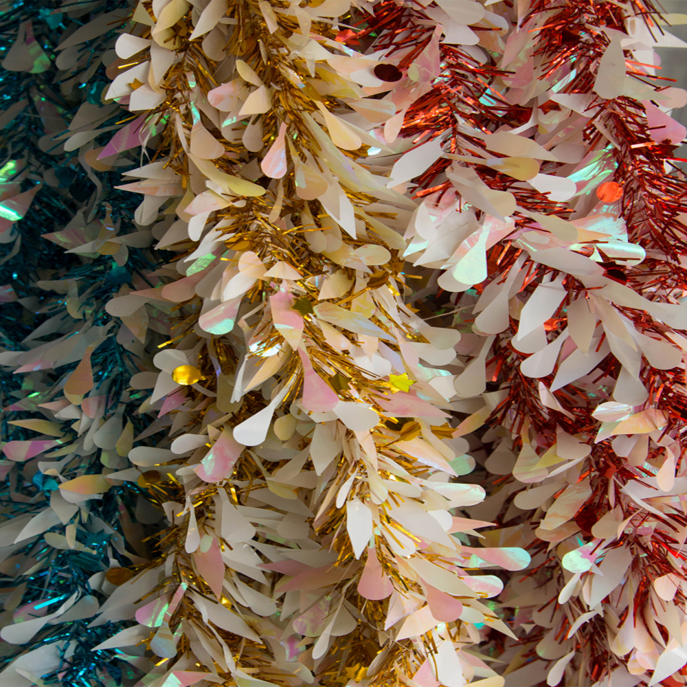 Dây kim tuyến trang trí Noel 3